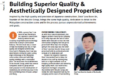 [Malaysia Retailer] MRCA Feature Ancubic Building Superior Quality & Aesthetically Designed Properties