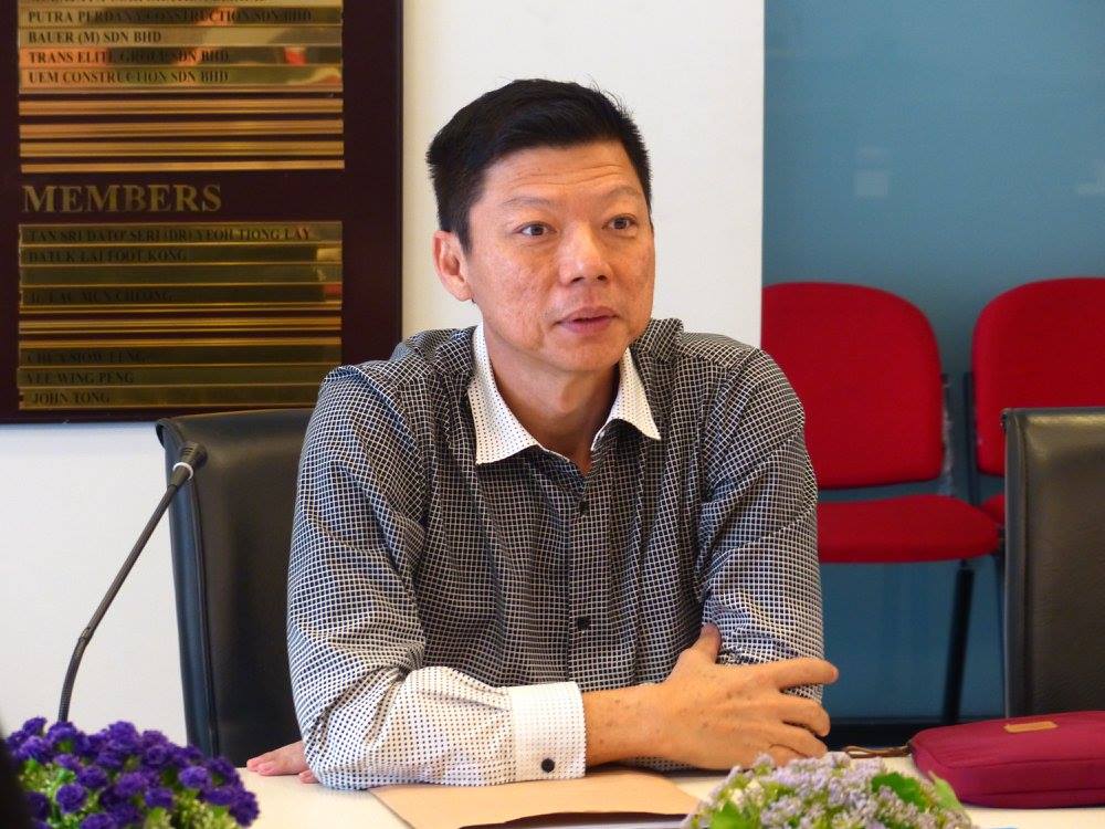 Dato' Low Boon An, Managing Director of Ancubic Group of Companies during the meeting with MBAM